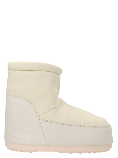 Moon Boot Icon Low Ankle Boots In White