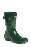 HUNTER 'ORIGINAL SHORT' GLOSS RAIN BOOT