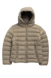 Save The Duck Kids' Jackson Puffer Jacket In Elephant Grey