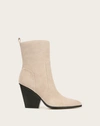 Veronica Beard Logan Pointed Toe Bootie In Chiffon