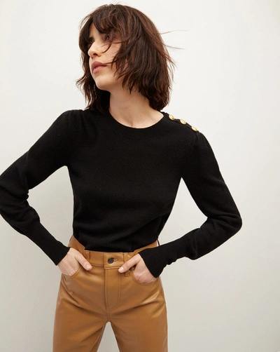 Veronica Beard Nelia Cashmere Jumper In Black