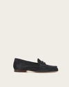 Veronica Beard Penny Suede Loafer In Eclipse