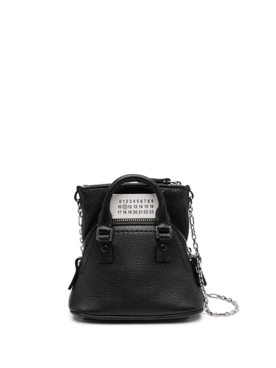 Maison Margiela 5ac Classique Baby Zipped Shoulder Bag In Black