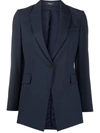 Theory Etiennette Blazer In Good Wool In Nocturne Navy