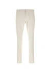 Dondup Gaubert Cotton Pants In White