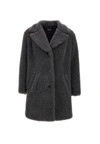 Apc Nicolette Coat In Grey