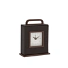 Addison Ross Ltd Uk Anthracite Faux Shagreen Carriage Clock
