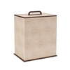 Addison Ross Ltd Uk Ecru Faux Shagreen Bin