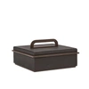 Addison Ross Ltd Uk Small Anthracite Faux Shagreen Box
