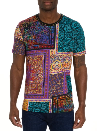Robert Graham Men's Headpieced Limited Edition Knit T-shirt In Multi