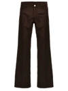 Courrèges Bootcut Pants In Brown
