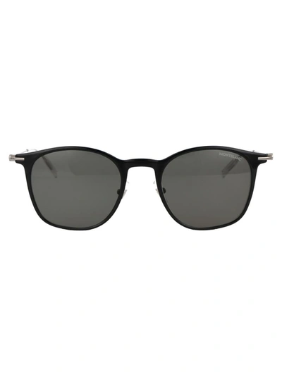 Montblanc Mb0098s Sunglasses In Black