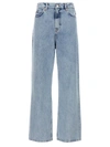 Wardrobe.nyc Wardrobe. Nyc Low-rise Straight Jeans In Multi