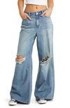 PTCL PTCL RIPPED ULTRABAGGY WIDE LEG JEANS