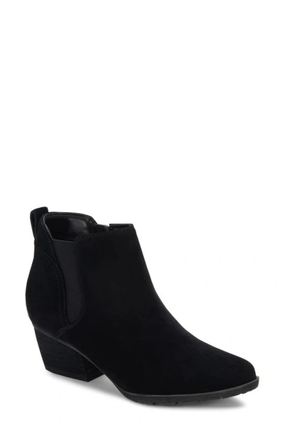 Blondo Victory Waterproof Bootie In Black Suede