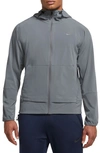 Nike Men's Unlimited Water-repellent Hooded Versatile Jacket In Grey