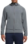 Nike Men's Unlimited Repel Hooded Versatile Jacket In Smoke Grey/black/smoke Grey