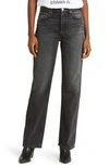 Re/done 90s Loose Fit High Waist Jeans In Active Black
