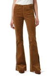 Joe's Coated High Waist Bootcut Jeans In Roasted Pecan
