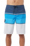 O'NEILL LENNOX STRIPE BOARD SHORTS