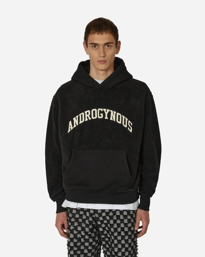 Pleasures Androgynous Hooded Sweatshirt In Black