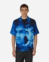 Pleasures Virus Rayon Button Down Shirt In Black
