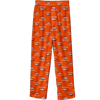 Outerstuff Kids'  Youth Orange Denver Broncos Team-colored Printed Pajama Pants