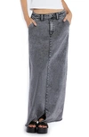 WASH LAB DENIM TORY DENIM MAXI SKIRT