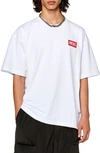 Diesel T-nlabel T-shirt In White
