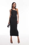TOPSHOP SHAPING ONE-SHOULDER BODY-CON DRESS