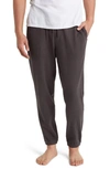 Barefoot Dreams Malibu Collection® Brushed Fleece Joggers In Carbon
