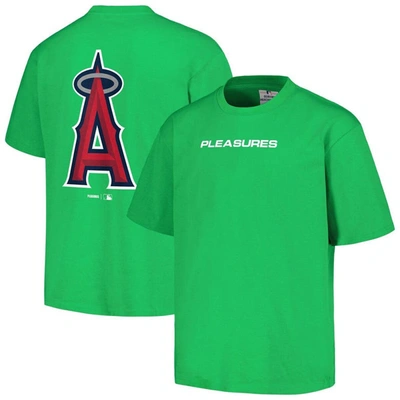 Pleasures Green Los Angeles Angels Ballpark T-shirt