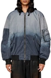 Diesel J-common Shaded-effect Bomber Jacket In Blue