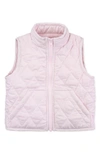 Widgeon Barn Quilted Vest In Light Pink