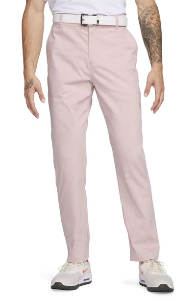 Nike Men's Dri-fit Uv Standard Fit Golf Chino Pants In Pink