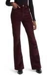 RAG & BONE CASEY HIGH WAIST CORDUROY FLARE PANTS