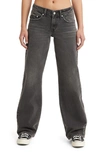 Levi's Black Superlow Loose Jeans In Wish Me Luck