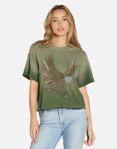 Lauren Moshi Rue Vintage Eagle In Military Ombre