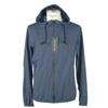 Emilio Romanelli Blue Synthetic Jacket In Blue