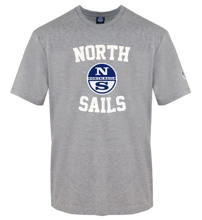 North Sails Gray Cotton T-shirt