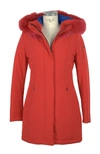 REFRIGIWEAR REFRIGIWEAR RED POLYESTER JACKETS &AMP; WOMEN'S COAT