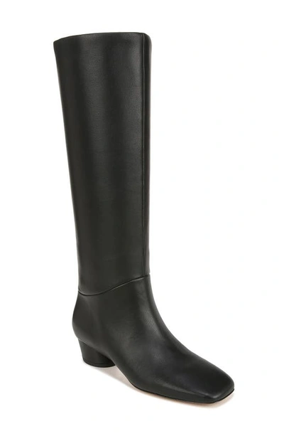 Vince Ramona Leather Knee Boots In Black