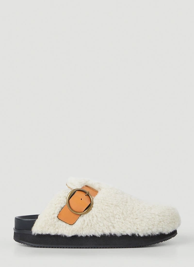 ISABEL MARANT ISABEL MARANT WOMEN MIRST MULES IN WHITE