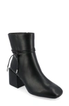 Journee Collection Beverly Tru Comfort Block Heel Bootie In Black