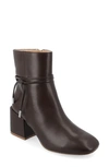 Journee Collection Beverly Tru Comfort Block Heel Bootie In Brown