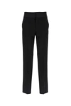 Valentino Black Wool Jeans & Pant In Black