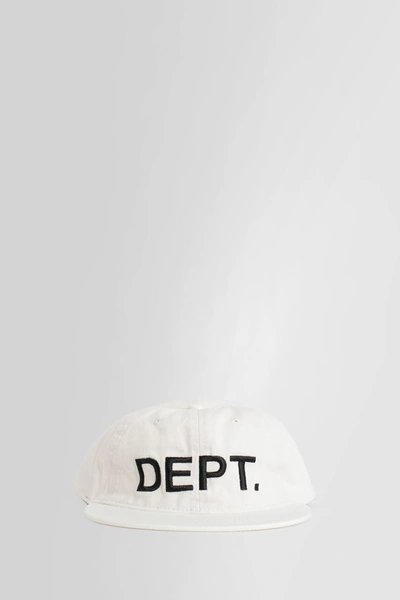 Gallery Dept. Logo-embroidered Cotton-twill Baseball Cap In White