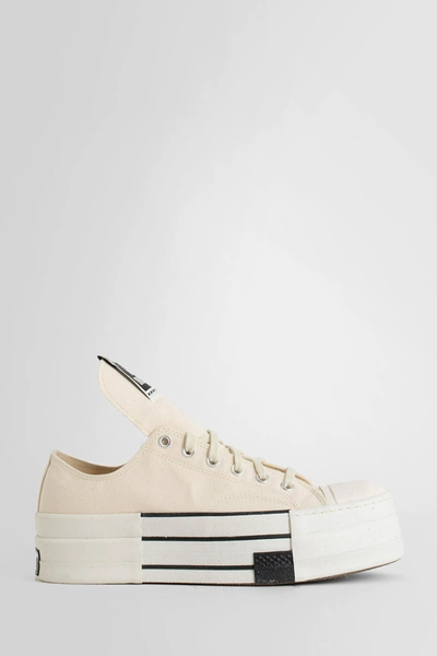 Rick Owens Unisex Beige Sneakers