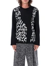 Comme Des Garçons Homme Deux Comme Des Garcons Homme Plus Long Sleeve Printed T Shirt In Black