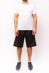 Bikkembergs Black Polyester Short In Black